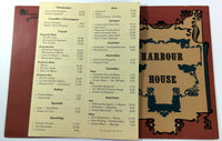 HARBOR HOUSE Restaurant Vintage Original Menu Lot ? British Columbia Canada ?
