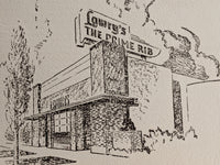 Rare 1948 Lawry's The Prime Rib Restaurant Beverly Hills California Vintage Menu