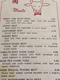 1970's Sands Cafe Chinese Restaurant Rock Springs Wyoming Vintage Menu & More