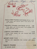 1970's Sands Cafe Chinese Restaurant Rock Springs Wyoming Vintage Menu & More