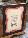 Rare 1943 Lawry's The Prime Rib Restaurant Beverly Hills California Vintage Menu