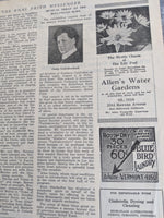 1927 B'nai B'rith Messenger Western American Jewish Newsletter Los Angeles Calif
