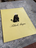 1947 Black Angus Restaurant Vintage Signed Menu Mystery Location Bull Cover