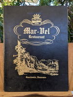 1973 Mar-Del Restaurant Best Western Motels Sweetwater Tennessee Vintage Menu