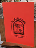 1970's The Country Club Of Green Valley Restaurant Arizona Vintage Menu