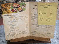 1975 Horne's Restaurant Vintage Breakfast Menu