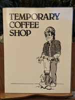 1980's Vintage Laminated Menu Temporary Coffee Shop Restaurant Mystery Location