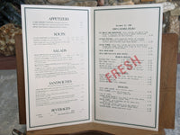 1988 Devon Seafood Grill Restaurant Vienna Virginia Vintage Menu Lot