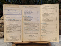 1967 Bit O' Denmark Restaurant Solvang California Vintage Menu