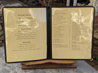 1990's Horizons Restaurant Sausalito California Wine List Menu The Trident