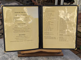 1990's Horizons Restaurant Sausalito California Wine List Menu The Trident