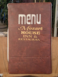 Mozart House Inn & Restaurant Vintage Menu Mystery Location