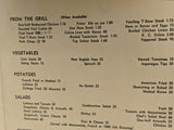 1947 The Driskill Hotel Lunch & Dinner Menu Austin Texas Capitol Building Cover