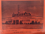 1940's - 1950's Blue Star Inn American Chinese Menu Fort Worth & Austin Texas