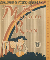 1946 Robert Driscoll Hotel Morocco Room OPA War Ration Menu Corpus Christi Texas