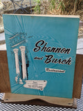 1960's Shannon & Burch Restaurant Original Photograph Dinner Menu Denton Texas