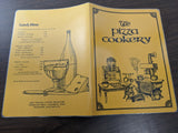 1980's The Pizza Cookery Laminated Menu Woodland Hills California