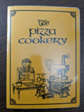 1980's The Pizza Cookery Laminated Menu Woodland Hills California