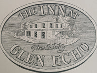 1980's The Inn At Glen Echo in Maryland Vintage Menu