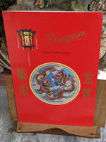 1950's Dragon Chinese American Restaurant Dinner Menu Cedar Rapids Iowa