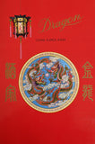 1950's Dragon Chinese American Restaurant Dinner Menu Cedar Rapids Iowa