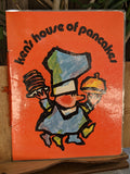 1970's Menu Ken's House Of Pancakes & Coffee Shoppes Hilo Hawaii & California