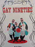 1970's Large Dinner Menu Al Klass Gay Nineties Clayton House Davenport Iowa