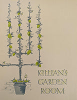 1950's Killian's Garden Room Menu Cedar Rapids Iowa