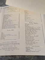 1960's Killian's Tearoom Restaurant Menu Cedar Rapids Iowa