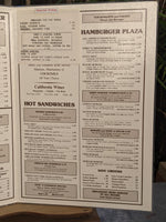 1979 Laminated Menu Kirby's Restaurant El Cerrito Plaza El Cerrito California