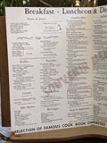 1980 Menu Original Cook Book Restaurants Campbell Palo Alto Concord California