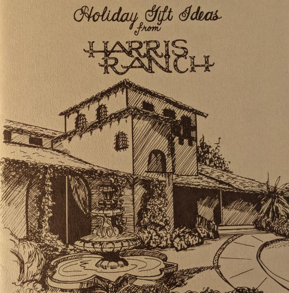 1982 Harris Ranch Holiday Gift Ideas Booklet Catalog Coalinga California