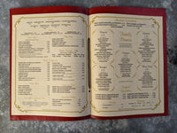 Temple Gardens Chinese Mandarin Restaurant Vintage Menu Mystery Location