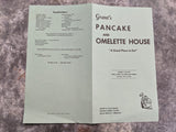 Grant's Pancake & Omelette House Menu Indian Creek Camp Gold Beach Oregon
