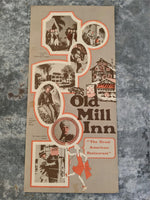 1977 OLD MILL INN Great American Restaurant Menu Spring Lake Heights New Jersey