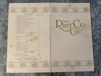 1981 DON'S River City Cafe Restaurant Menu Rocky River Ohio