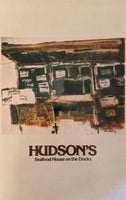 HUDSON'S Seafood House On The Docks Huge Menu Hilton Head Island South Carolina