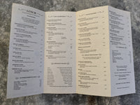 1980's GREAT TASTES Restaurant Take-Out Menu East & North Brunswick New Jersey