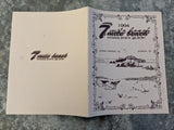 7 MILE BEACH Restaurant Guide 1994 With Menus Stone Harbor & Avalon New Jersey