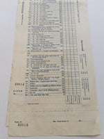 Original Vintage OSKAR DAVIDSEN Long Sandwich List Menu Smorrebrod Petra
