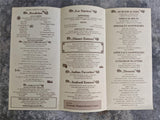 DUTCH PANTRY Family Restaurants Vintage Tri-Fold Menu Harrisburg Pennsylvania