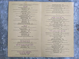 1980's YESTERDAY'S Restaurant Bill Of Fare Large Menu Fort Lauderdale Florida