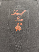 1960's LOWELL INN Restaurant Drinks & Wine List Menu Stillwater Minnesota
