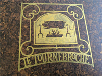 1960's Vintage Menu LE CHATEAU CHAMPLAIN HOTEL Le Tournebroche Montreal Canada